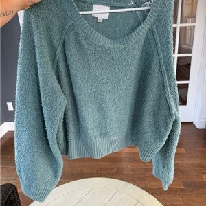 Cozy Blue Green Women's Sweater size XL